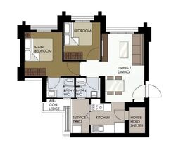 Blk 37 Skyresidence @ Dawson (Queenstown), HDB 3 Rooms #566153161